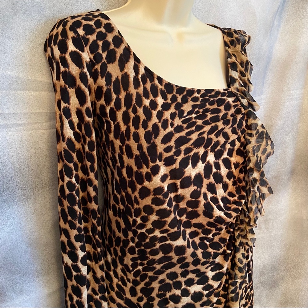 Leopard Spots -- Animal Print Blouse